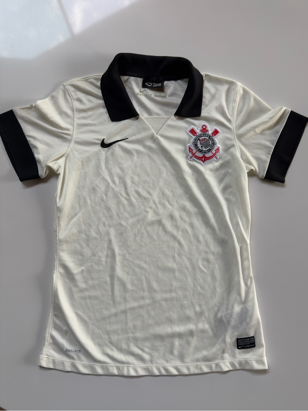 Nike Corinthians Polo Shirt Soccer Jersey baby Dri FIT